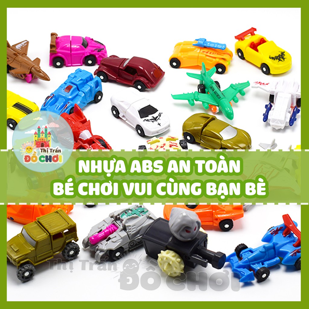 Đồ chơi cho bé 🥚 Trứng biến hình 🥚 Đồ chơi trứng biến hình ô tô máy bay biến hình robot cực hay - Thị trấn đồ chơi