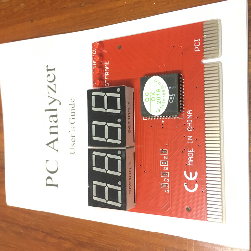 Card test Mainboard 4 số dùng cho main có khe cắm PCI  -DC1016