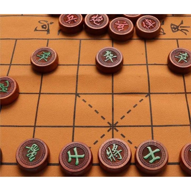Quân cờ tướng gỗ hương 4cm