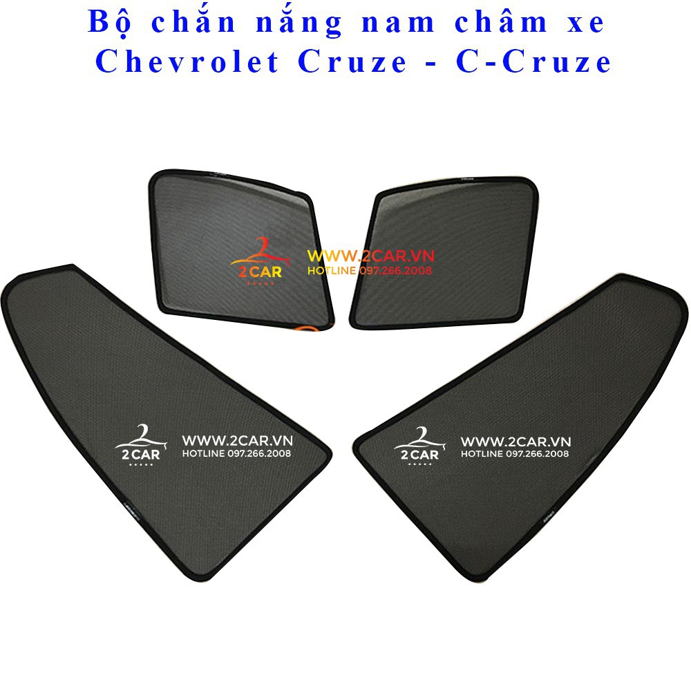 Bộ rèm che nắng nam châm xe Chevrolet Cruze 2016- 2020