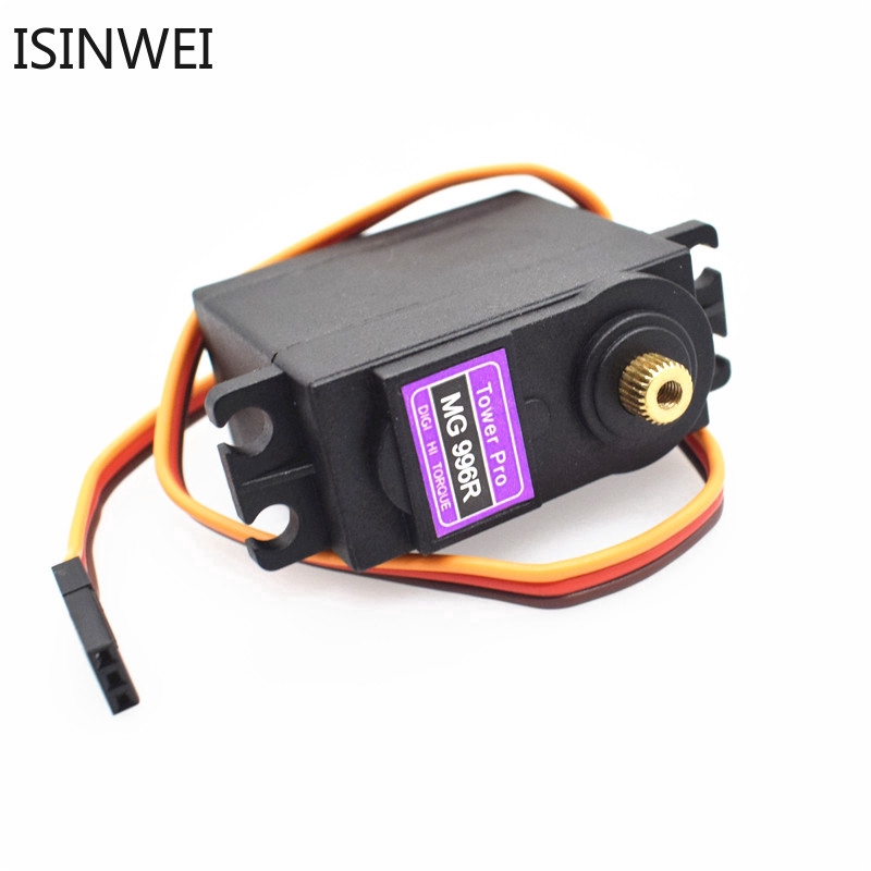 Bánh răng Servo kim loại 13KG 15KG MG995 MG996 MG996R dành cho xe hơi điều khiển từ xa Futaba JR/tàu thuyền/máy bay