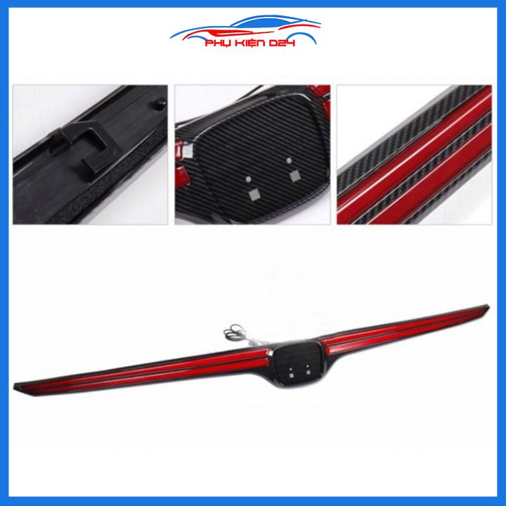 Ốp tay cốp sau có đèn led CRV 2018-2019-2020-2021-2022-2023 ánh sáng đỏ trang trí xe
