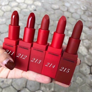 ( Có sẵn) Son thỏi 3CE Red Matte Lip Color
