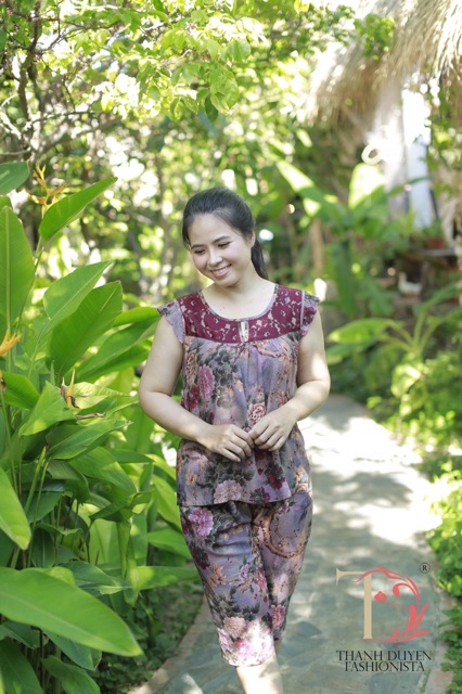 Bộ Tole bông, khoét cổ giọt nước Thành Duyên - 1200CTL | BigBuy360 - bigbuy360.vn