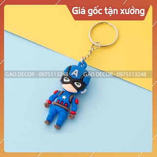 Gạo Decor -  Móc khóa siêu anh hùng
