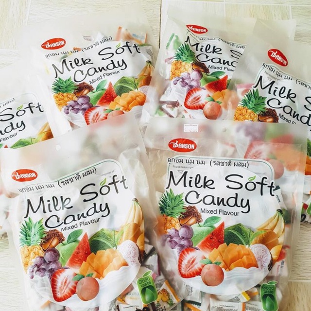 Kẹo dẻo sữa trái cây Milk Soft Candy 300G