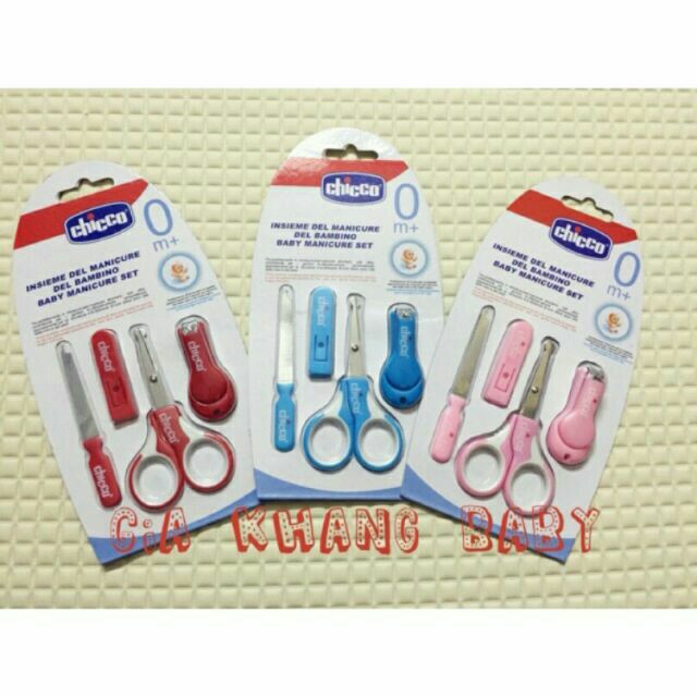 Bộ bấm móng tay 3 chi tiết tiện lợi cho bé yêu
