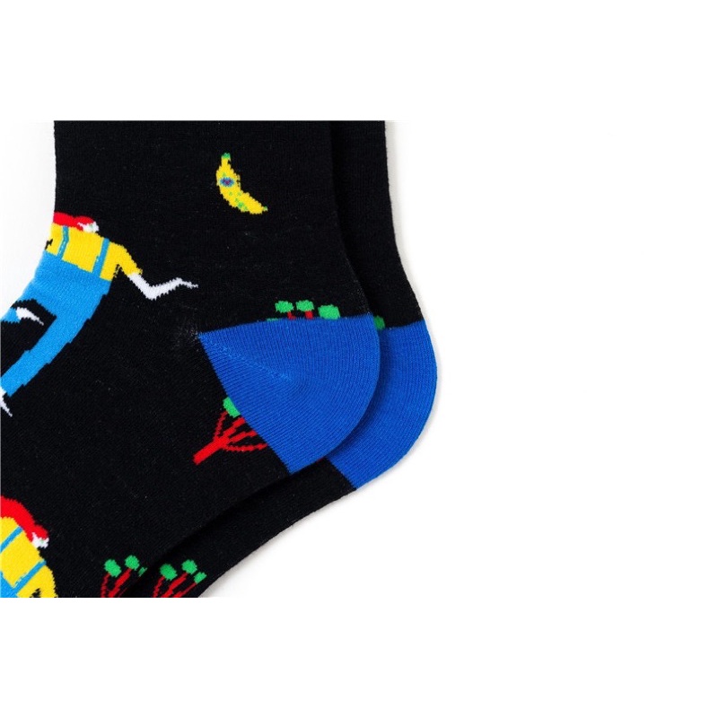 Tất cổ cao - Vớ mix màu - Mix match socks