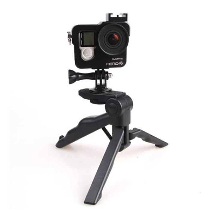 Chân Tripod Handgrip Mini xếp gọn cho GoPro, Sjcam, Yi Action, Osmo Action