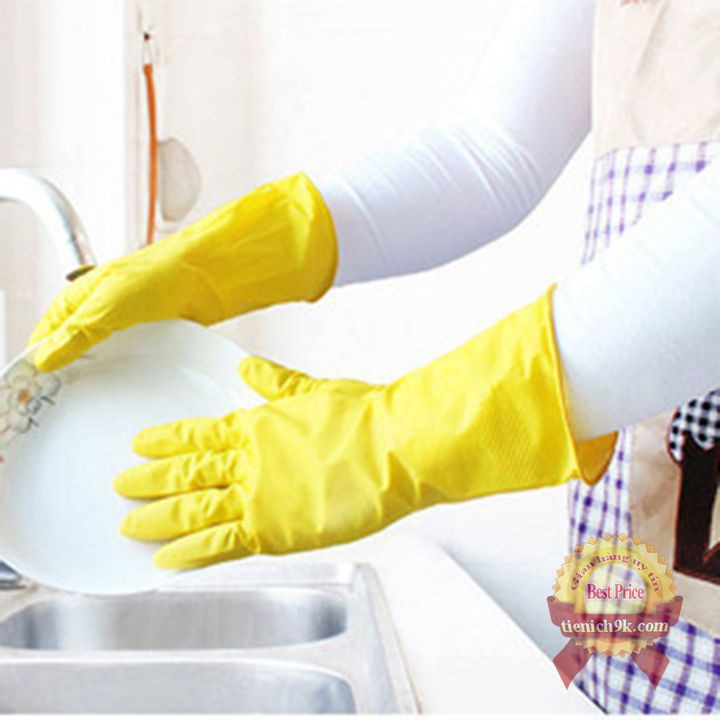 Găng tay cao su silicon rửa bát cao cấp siêu dai chống bẩn tay nhiều size | Găng tay rửa chén bát nồi niêu xoong chảo