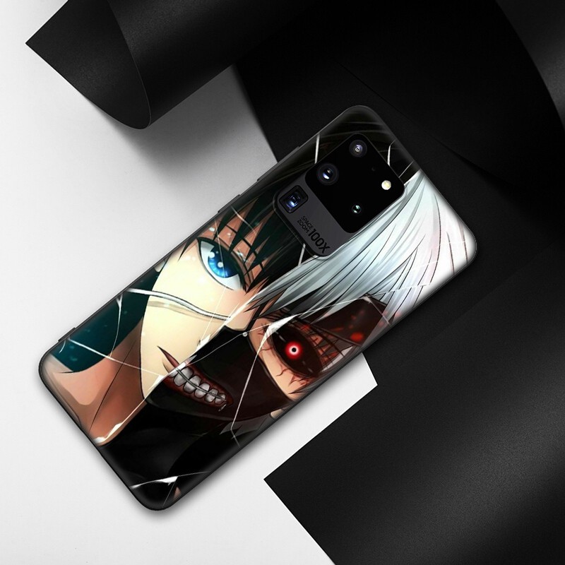 Samsung Galaxy J2 J4 J5 J6 Plus J7 J8 Prime Core Pro J4+ J6+ J730 2018 Casing Soft Case 91SF Tokyo Ghoul Anime mobile phone case