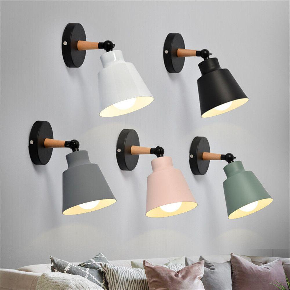 SUENIN Đèn Led Treo Tường Màu Sắc Macaron Có Thể Điều Chỉnh