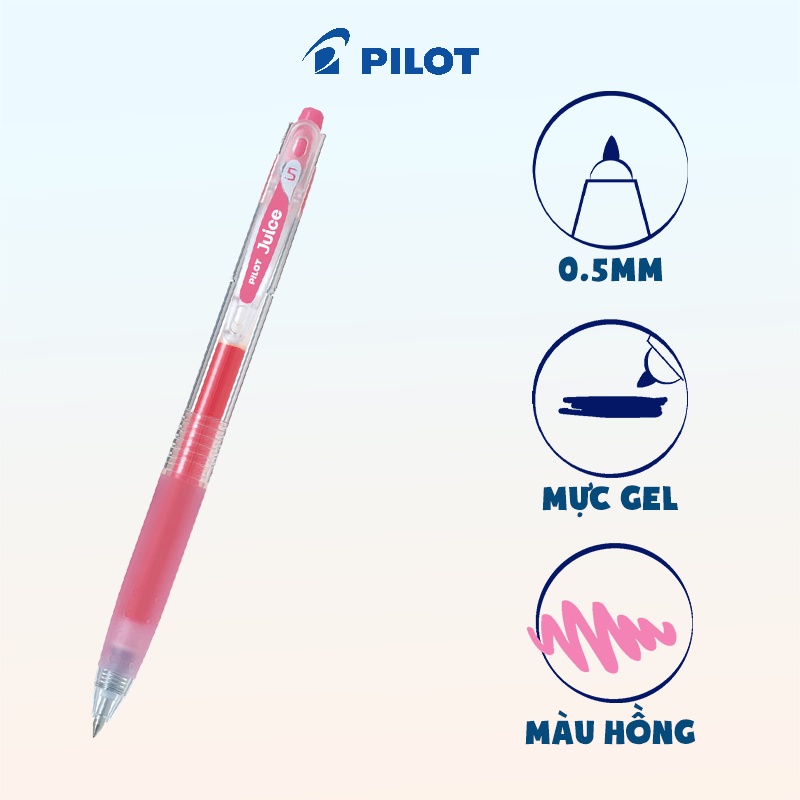 Bút Gel Pilot Juice tip 0.7 chính hãng Pilot Nhật Bản độc quyền phân phối bởi Bitex
