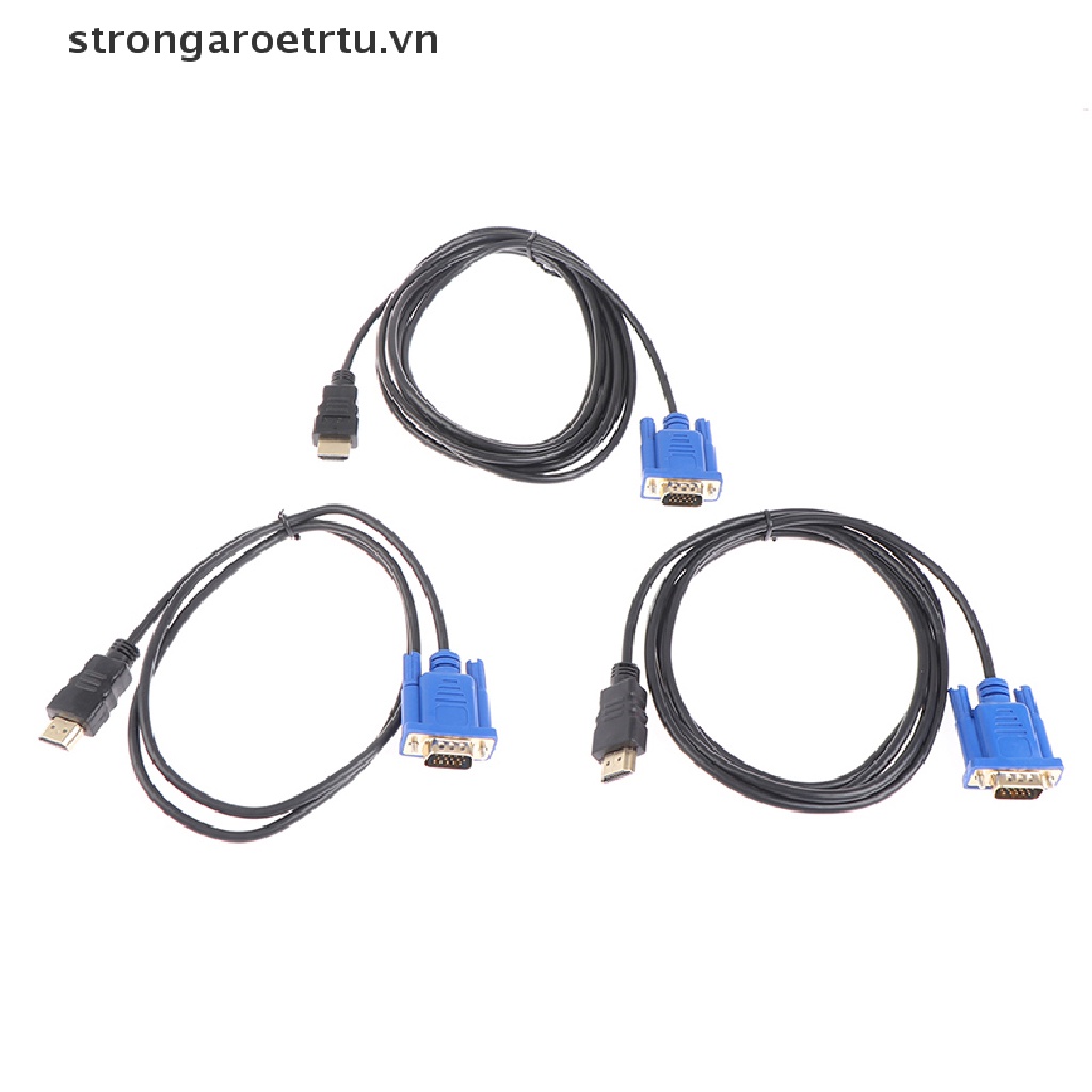 Cáp Chuyển Đổi VGA 1080P HDMI Cho PC TV