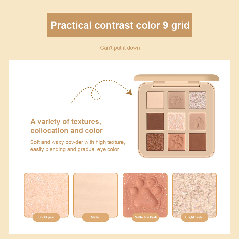 Bảng phấn mắt 9 màu sắc trang điểm tự nhiên toàn diện
 | BigBuy360 - bigbuy360.vn