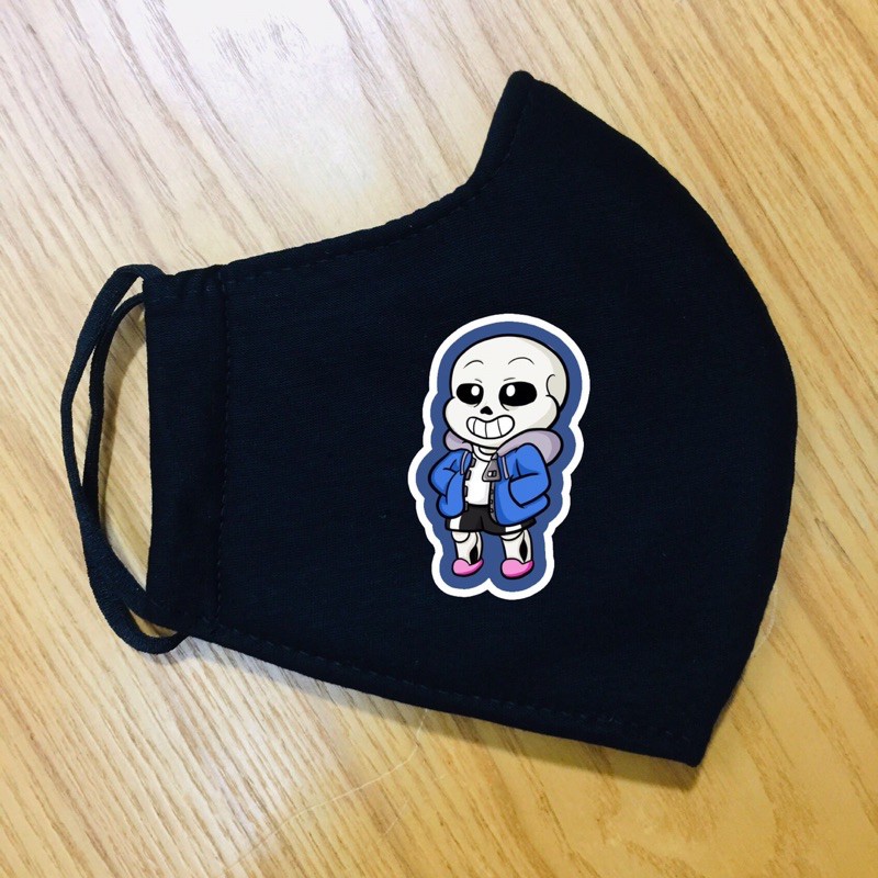 khẩu trang sans undertale