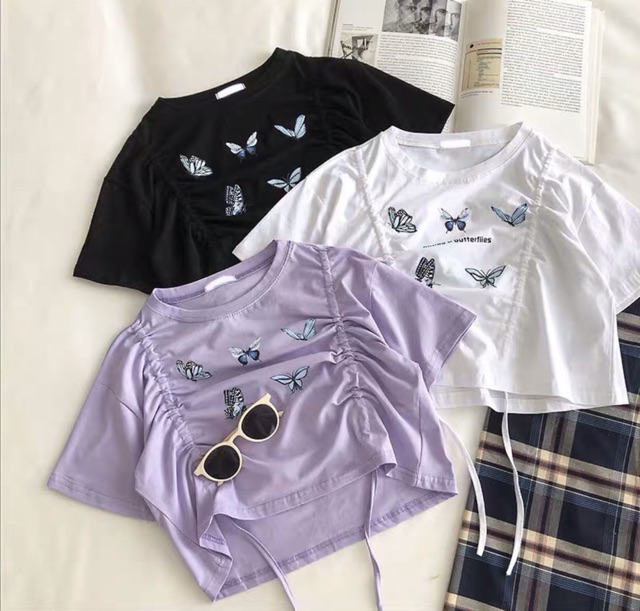 Áo croptop bướm xinh 🦋