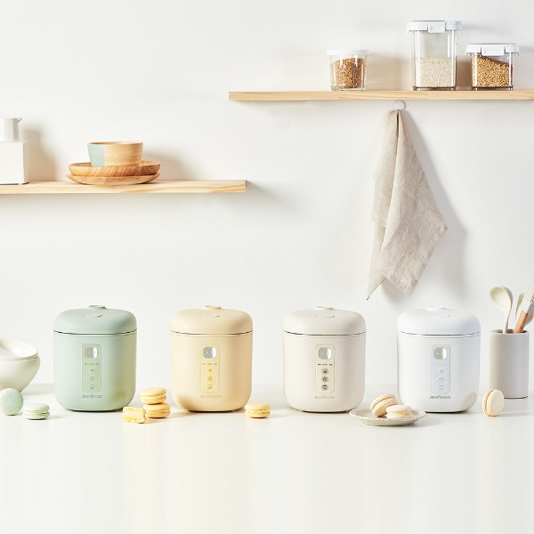 [ NEW ] Nồi Cơm Điện Mini Jenniferoom Macaron Hàn Quốc - Nấu Cơm, Nấu Cháo, gạo Lứt, Thức Ăn Dặm Cho Bé