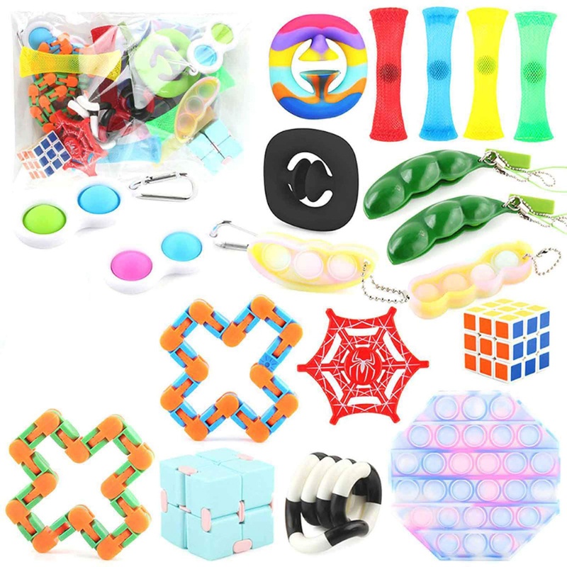 Set 20 Đồ Chơi Tương Tác Giải Tỏa Căng Thẳng Cho Trẻ Em