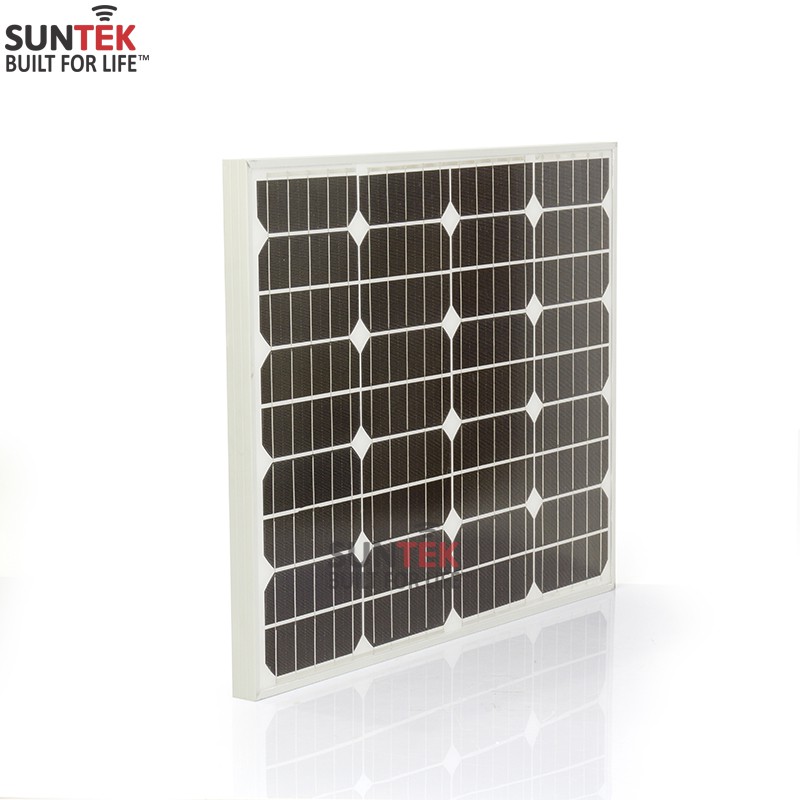 Tấm PIN năng lượng mặt trời SUNTEK Mono SS50 18V/50W