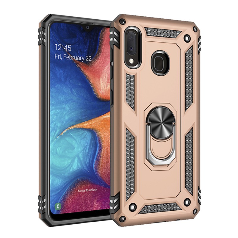Ốp điện thoại có giá đỡ dạng nhẫn đeo móc ngón tay từ tính Samsung Galaxy Jean 2 / Wide 4