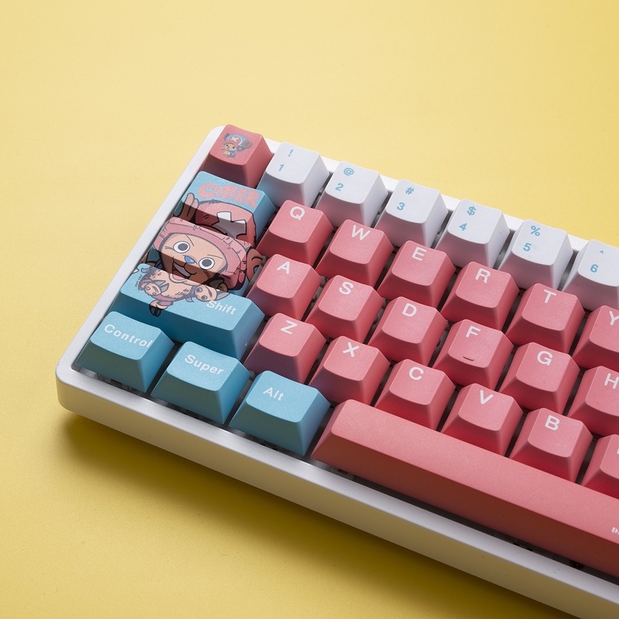Tony Tony Chopper Keycap Cherry Hồ sơ One Piece Anime PBT DYE-SUB Bàn phím cơ học Keycap