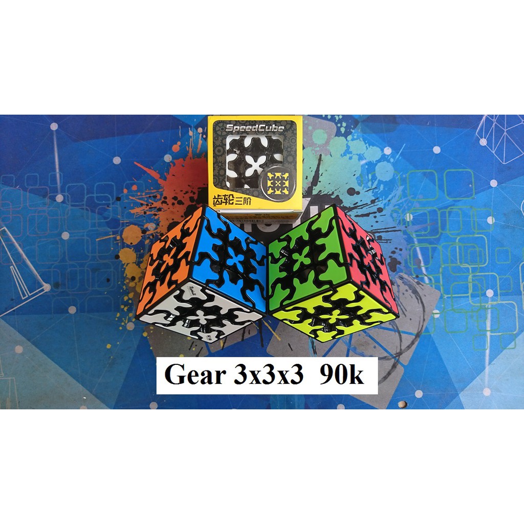 Biến thể Rubik. Qiyi Gear 3x3x3