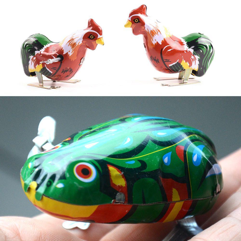 LAYOR1 Đồ Chơi Lên Dây Cót Hình Thỏ Chuột Bằng Kim Loại Dành Cho Trẻ Em