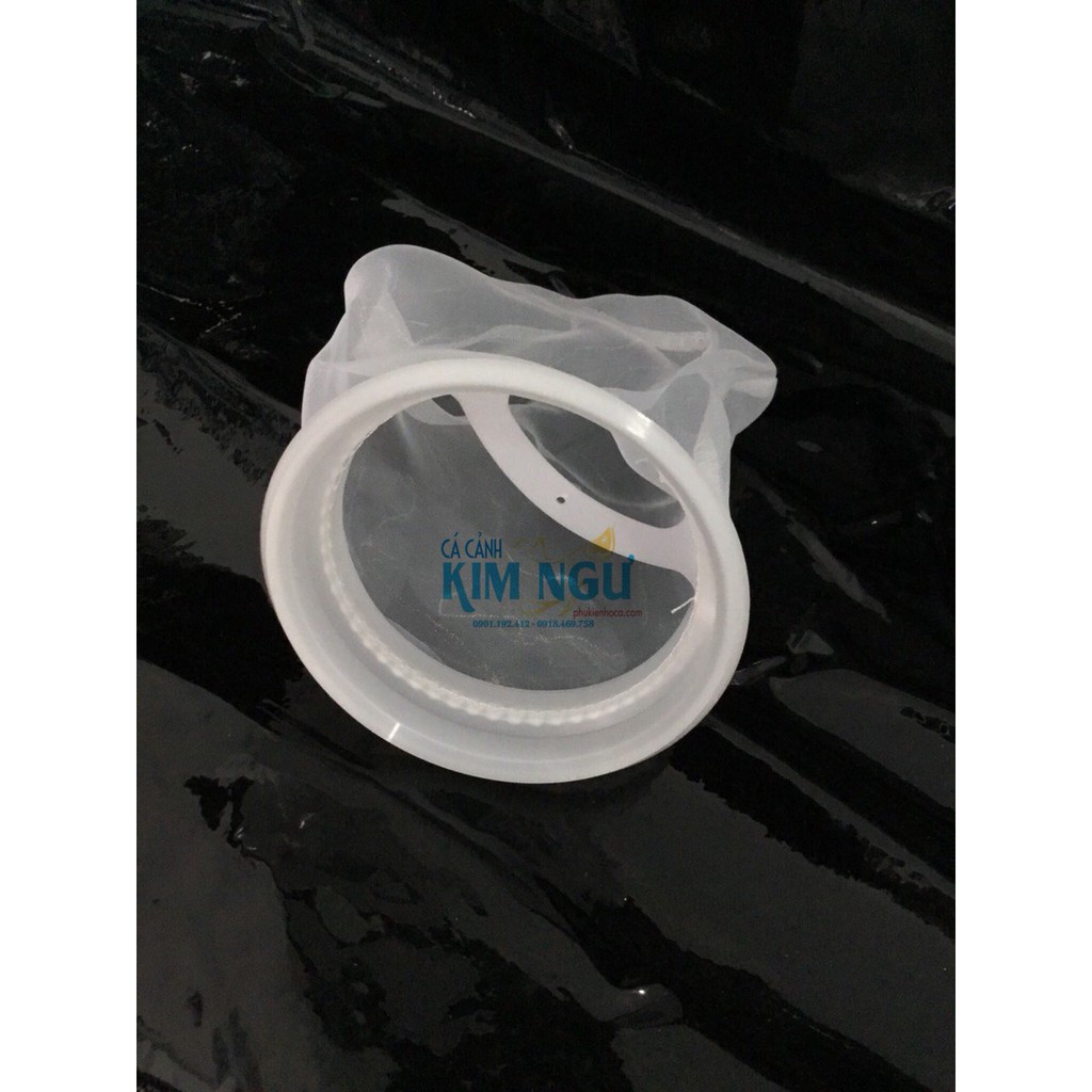 Túi Lọc Nước Hồ Cá Miệng Nhựa Tròn Mịn