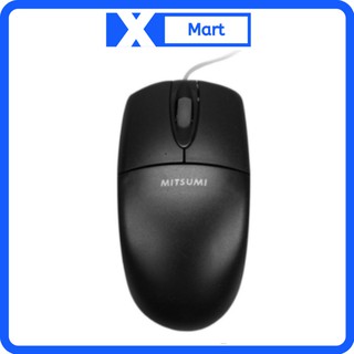 Chuột vi tính Mitsumi S6603 loại lớn - Chuột laptop có dây giá rẻ BH 12 tháng