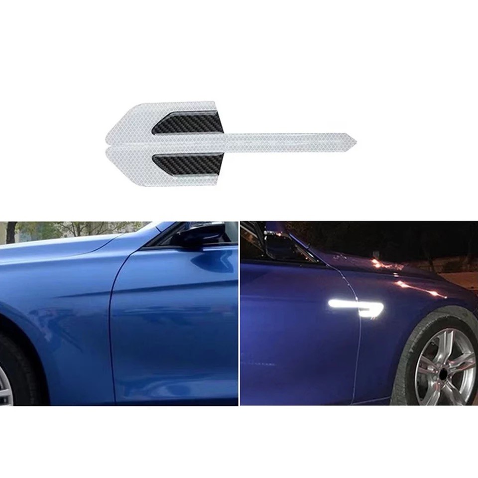 Mang cá phản quang dán xe ô tô MC028