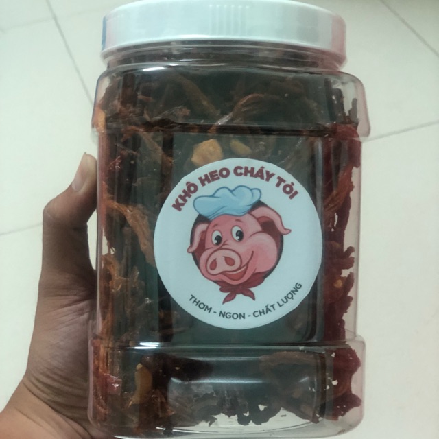 Khô heo cháy tỏi hảo hạng (500g) | BigBuy360 - bigbuy360.vn