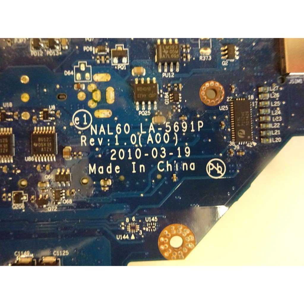 MAIN DELL LATITUDE E4310 LA-5691P CPU I5-540M