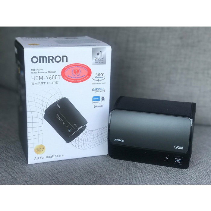 Máy đo huyết áp điện tử bắp tay Smart Elite+ HEM-7600T
