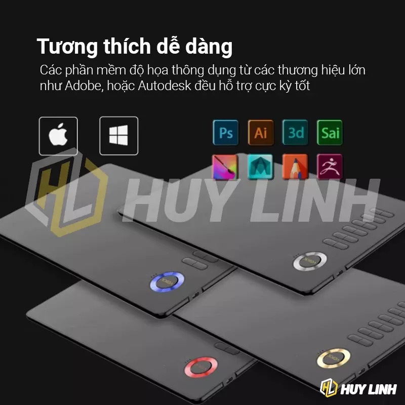 Bảng vẽ cảm ứng VEIKK A15 Pro 10x6 inch với 12 phím tắt - Tương thích với Android, Windows và Mac OS