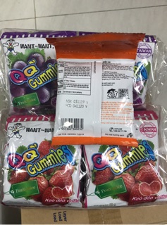 KẸO DẺO QQ GUMMIES ĐỦ MÙI