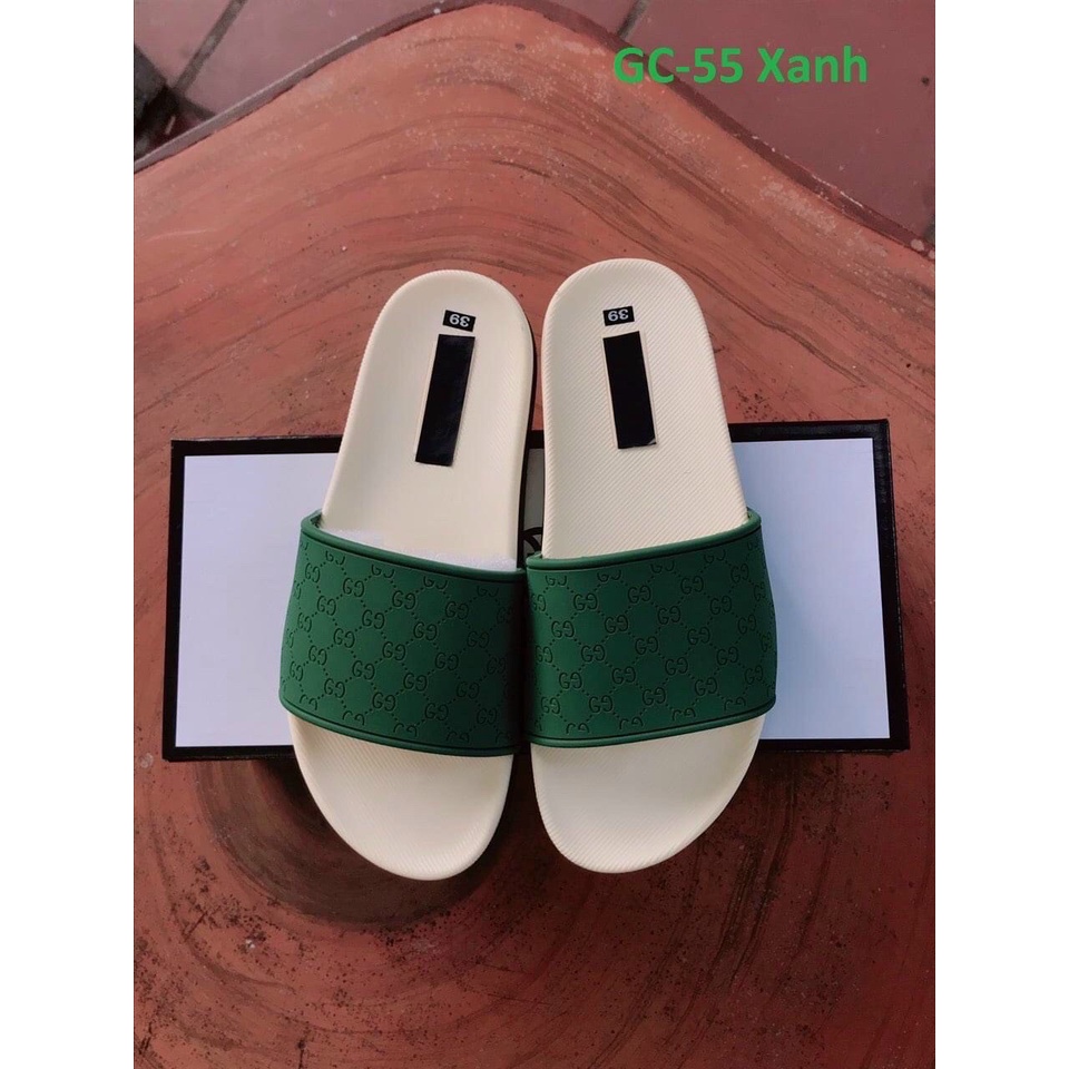 Dép nam quai ngang quai hậu đẹp phong cách ulzzang, Dép lê nam đế cao su thời trang cao cấp êm chân GC1