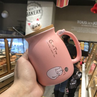 Ly Mèo bằng sứ dễ thương cao cấp