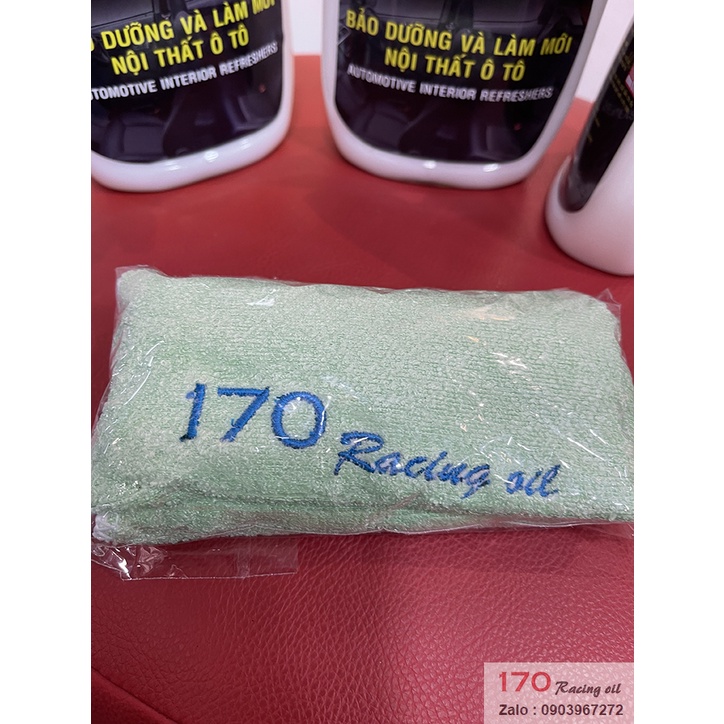 (HCM) (Tặng 1 Khăn Mềm 170 RACING OIL) Chai Xịt Bảo Dưỡng Và Làm Mới Nội Thất Ô TÔ MAXRIDER Hàng Việt Nam Chất Lượng Cao