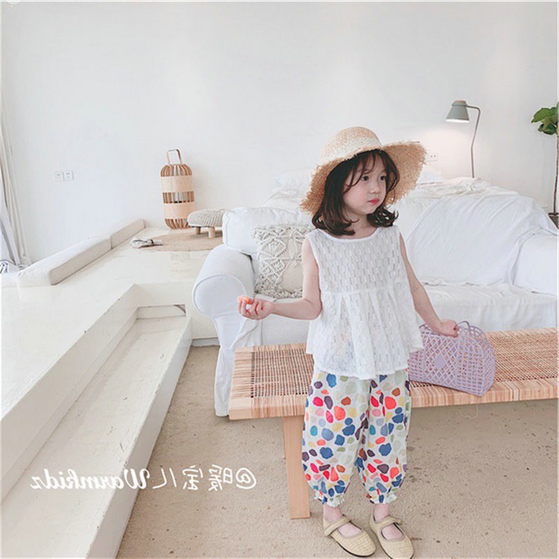 Set áo váy trắng quần bom - HÀNG SALE KO ĐỔI TRẢ