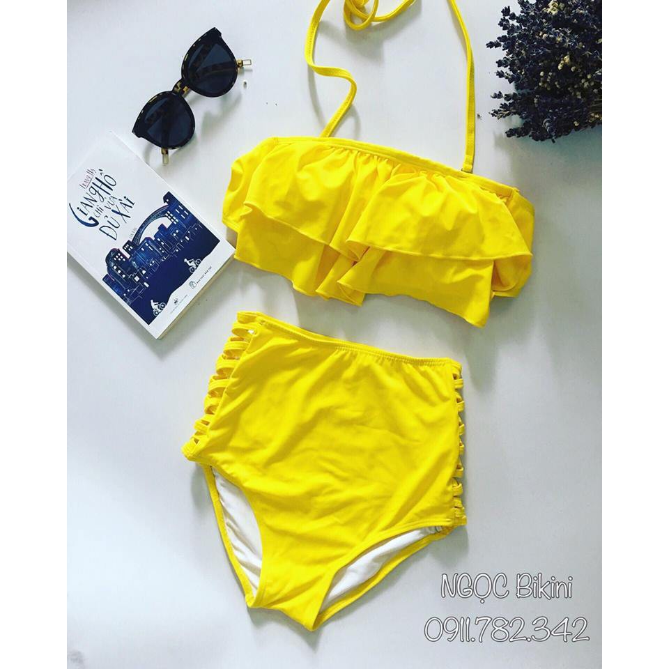 ĐỒ BƠI NỮ Bikini 2 mảnh bèo đen 4 màu ( Ảnh chụp thật) mới nhất | BigBuy360 - bigbuy360.vn