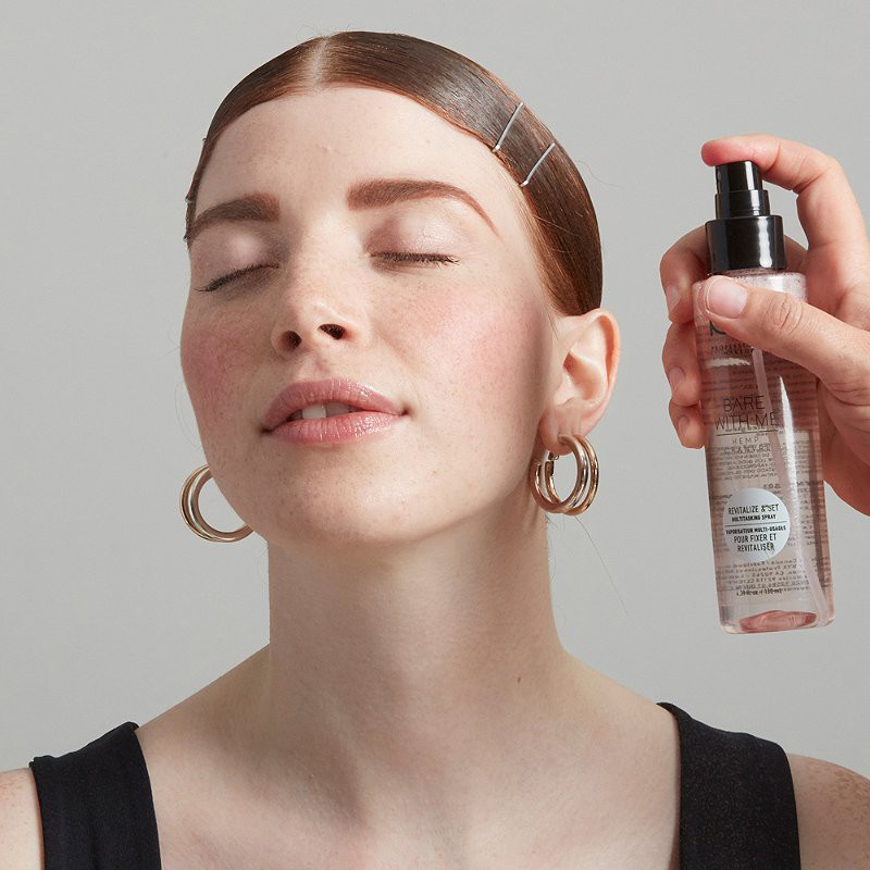 NYX - Xịt Khoáng - Khoá Giữ Makeup Nyx Bare With Me Prime.Set.Refresh Multitasking Spray 130mL | BigBuy360 - bigbuy360.vn