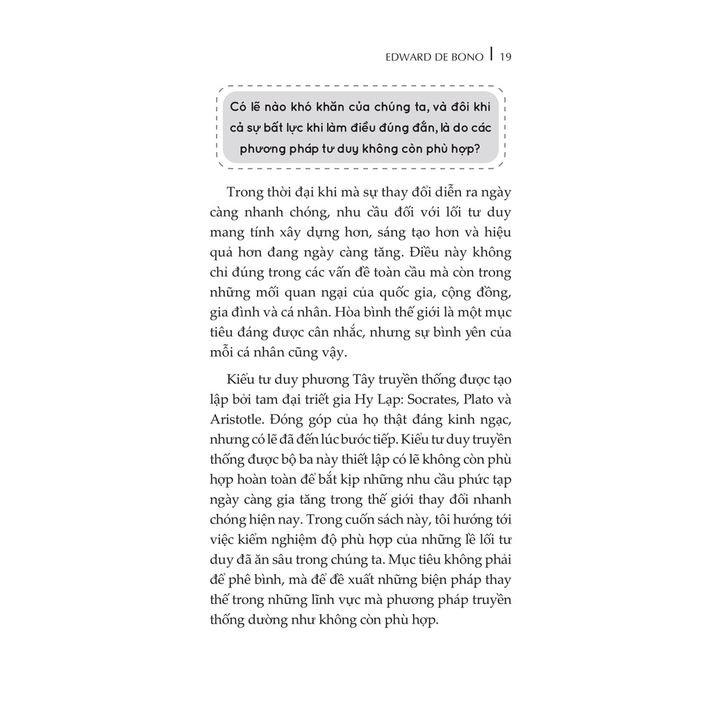 Sách Tư Duy Hậu Socrates
