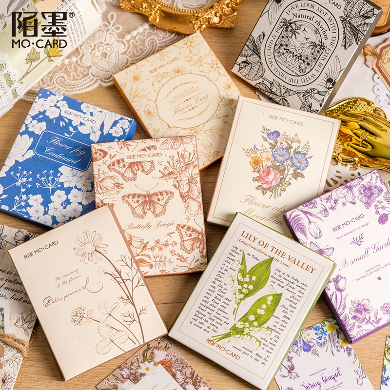 Set 30 Miếng Dán Trang Trí Sổ Tay/Nhật Ký DIY Sáng Tạo