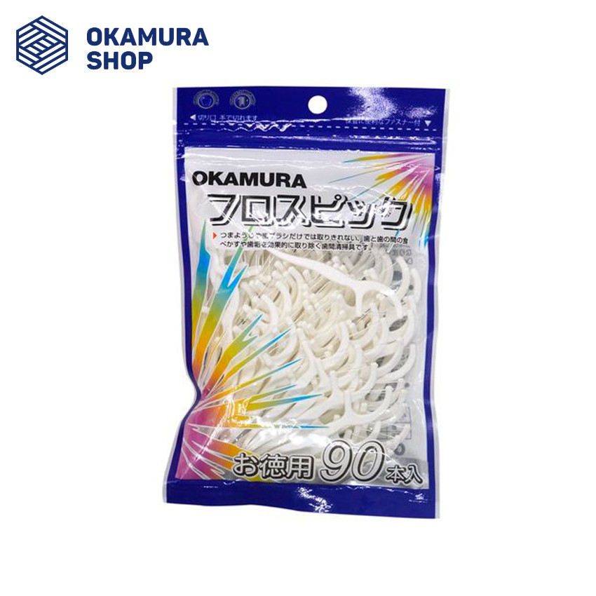 Okamura - Tăm kẽ chỉ nha khoa chất lượng Nhật Bản