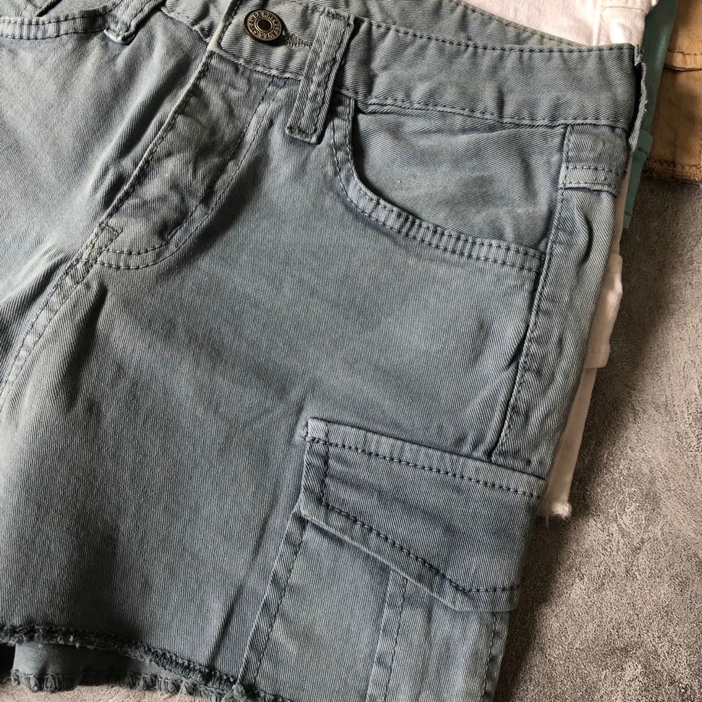 Quần đùi kaki, hàng outlet, korea hình thật