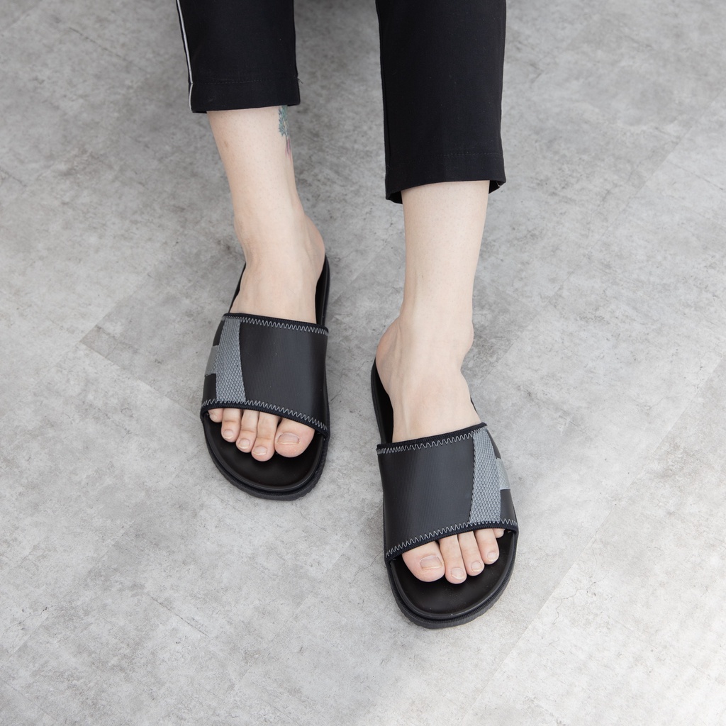 Dép MWC 7693 - Dép Nam Quai Ngang Basic Đế Bệt Phong Cách,Dép Quai Ngang Nam Đẹp,Siêu Hot Trend, Mẫu Mới, Giá Tốt