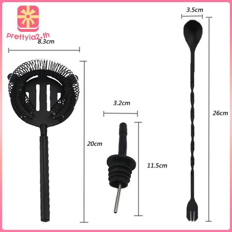 8 CÁI Thép không gỉ 15 / 30ml Jigger Home Drink Shaker