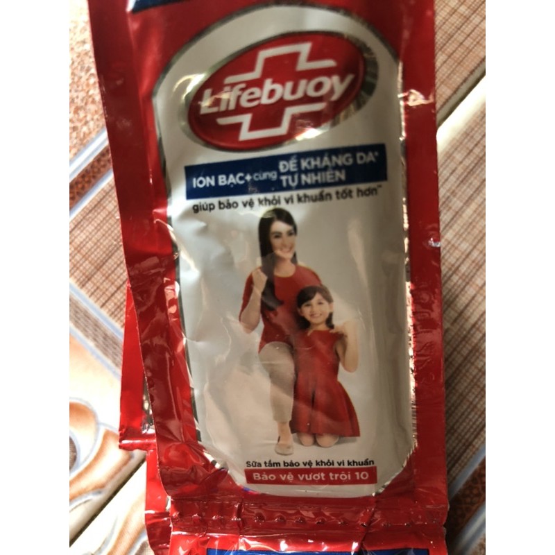 dây 10 gói sữa tắm lifebuoy bảo vệ vượt trội 6g | BigBuy360 - bigbuy360.vn