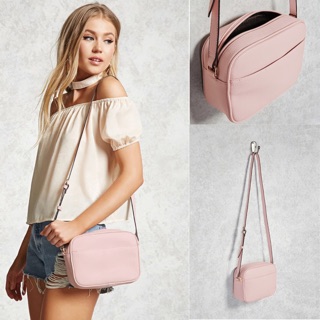 Túi đeo chéo Forever 21 Faux Leather Crossbody Bag
